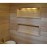 Sauna su hidromasažine dušo kabina AMO-1752 W 180x110 Kairė